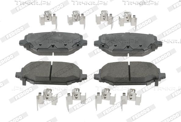 Тормозные колодки Ferodo Premier Eco Friction задние для Volkswagen Routan 2008-2013. Артикул FDB4778