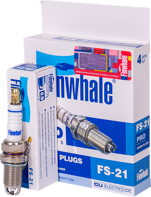 Свеча зажигания Finwhale для Fiat Doblo II 2010-2025. Артикул FS21