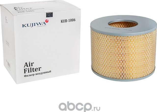 Фильтр воздушный KUB1006 KUJIWA 1780162010 TOYOTA Kujiwa. Артикул KUB1006