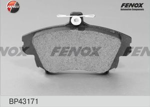 Тормозные колодки Fenox передние для Mitsubishi Colt VI (Z20/Z30) 2004-2012. Артикул BP43171