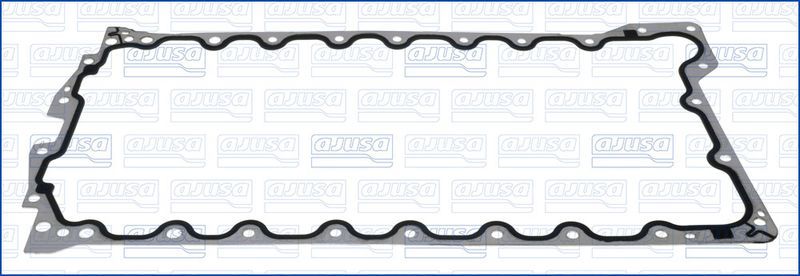Прокладка маслянного поддона двигателя Ajusa (АСМ (полиакриловый каучук)). Артикул 14095800