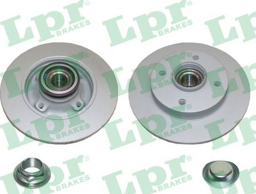 Тормозной диск LPR LPR HUB BRAKE DISC LINE - FULL COATED. Артикул C1036PRCA