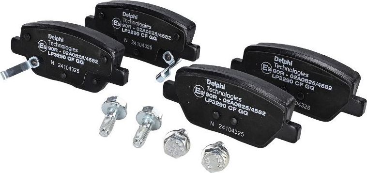 Тормозные колодки Delphi (Low-Metallic). Артикул LP3290