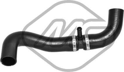 Патрубок радиатора (системы охлаждения) Metalcaucho. Артикул 07414