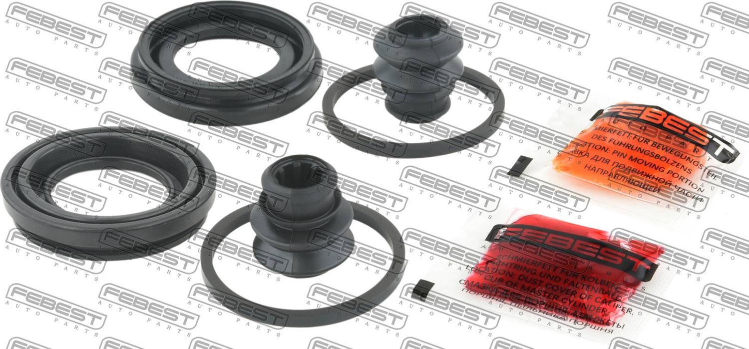 Ремкомплект тормозного суппорта Febest. Артикул 1275-H100F