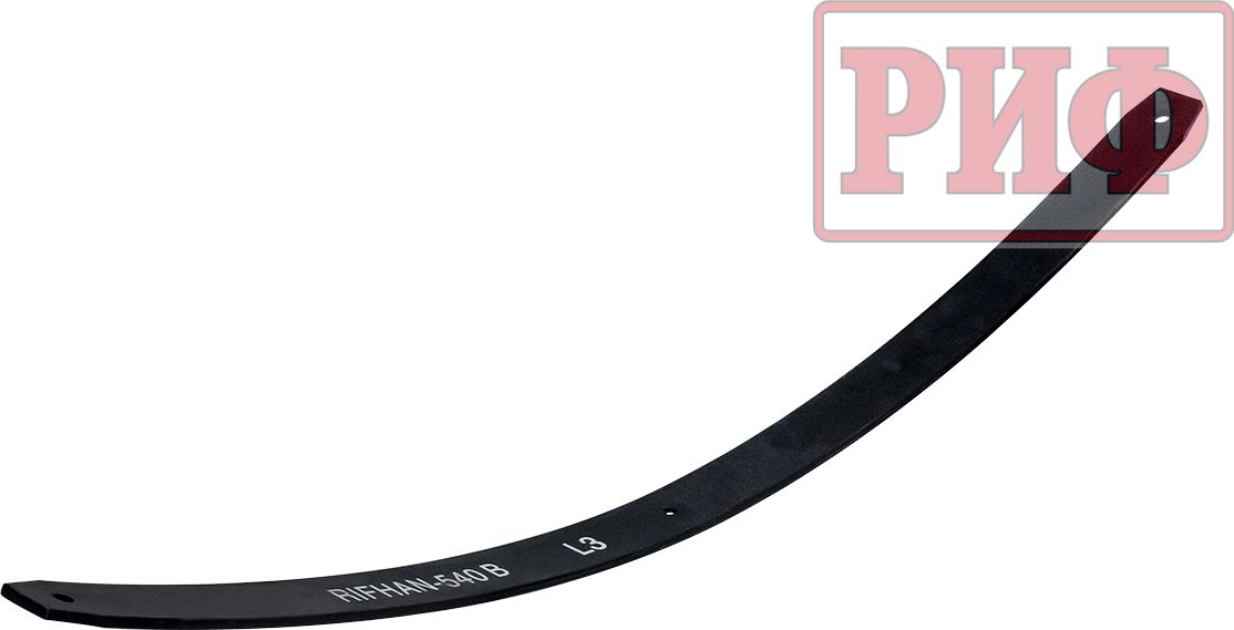 Лист 3 рессоры RIFHAN-540B РИФ 8х60х1245 мм для УАЗ Хантер 2003-2026. Артикул RIFHAN-540B-L3