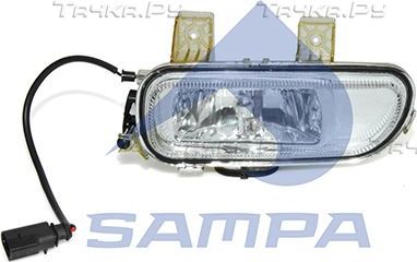 Фара противотуманная Sampa левая для Mercedes-Benz Atego 2 2004-2013. Артикул 201.039
