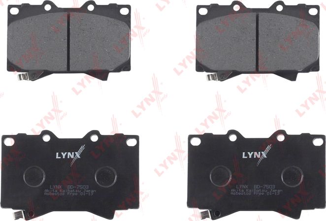 Тормозные колодки LYNXauto. Артикул BD-7503