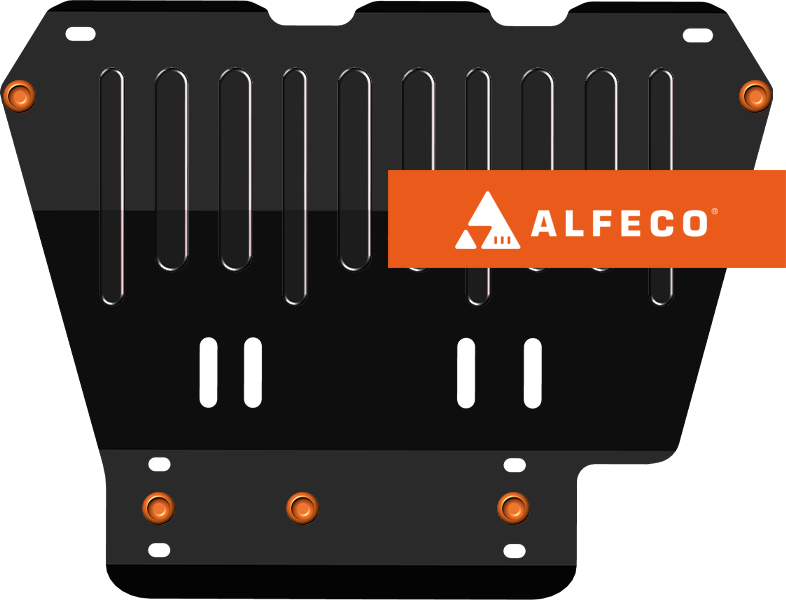 Защита Alfeco для картера и КПП Chery QQ6 2006-2010. Артикул ALF.02.04