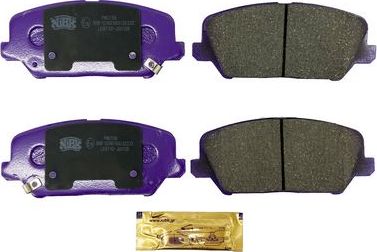 Тормозные колодки NiBK. Артикул PN0739