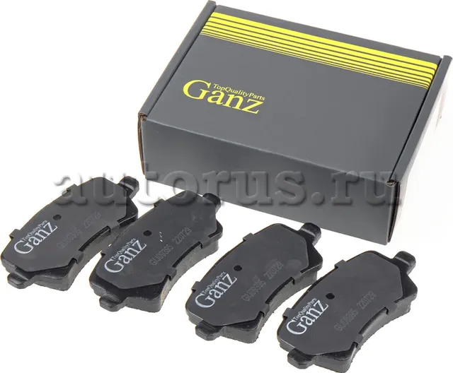 Колодки задние (Ganz). Артикул GIJ09395