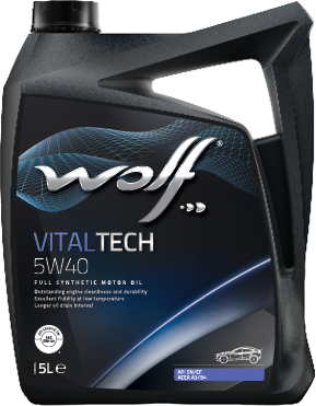Моторное масло Wolf WOLF VITALTECH 5W40. Артикул 8311291