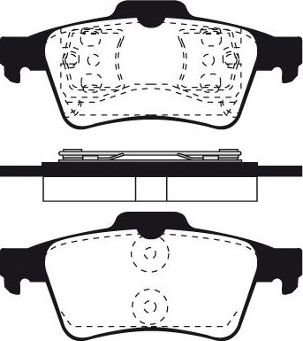 Тормозные колодки Raicam. Артикул RA.0769.3