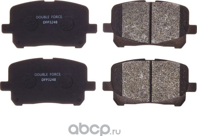 Колодки тормозные дисковые Double Force Double Force. Артикул DFP3248