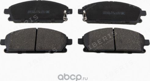КОЛОДКИ ТОРМОЗНЫЕ ПЕР К-Т NISSAN PATHFINDER II (R50),X-TRAIL (T30) (Iberis). Артикул IB153194 
