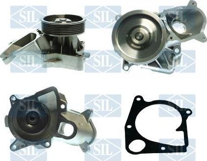 Помпа (водяной насос) Saleri/SIL для BMW 1 I (E81/E82/E87/E88) 2004-2011. Артикул PA1248S