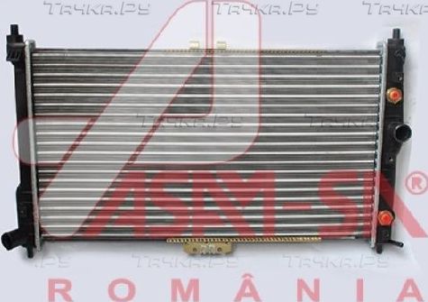 Радиатор охлаждения двигателя ASAM для Daewoo Nubira II 1999-2002. Артикул 32440