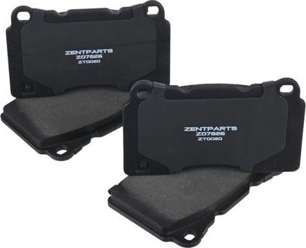 Тормозные колодки Zentparts. Артикул Z07826