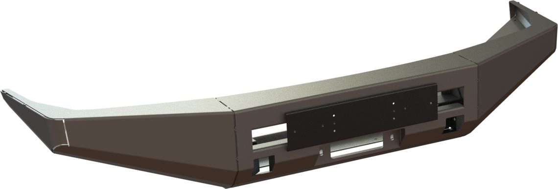 Бампер силовой STC передний для Toyota Land Cruiser 100 1998-2007. Артикул STC-TLC100-BF