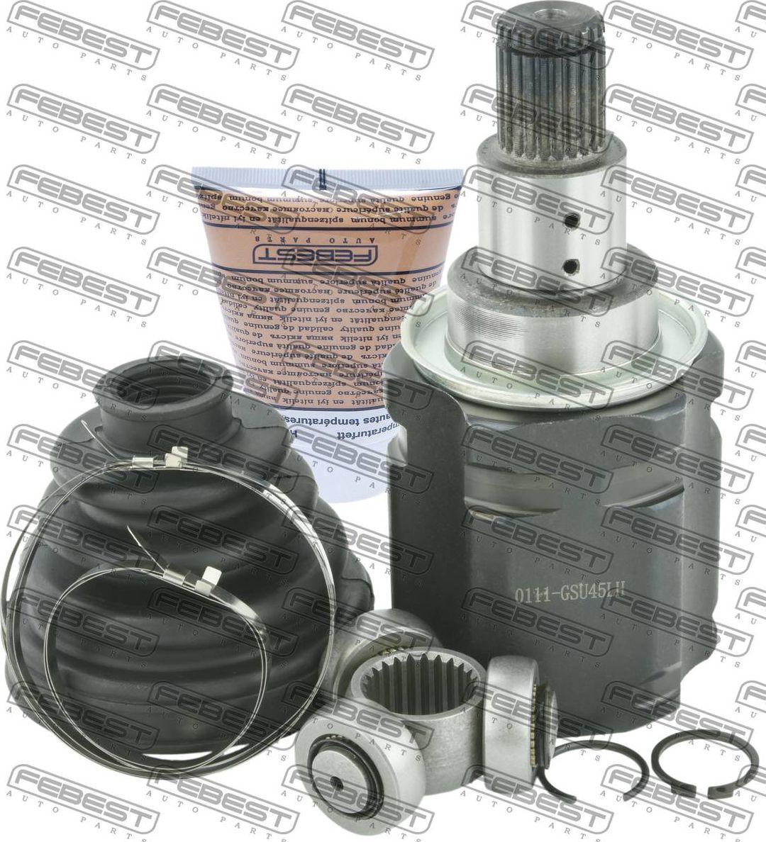 Шрус внутренний (граната) Febest. Артикул 0111-GSU45LH