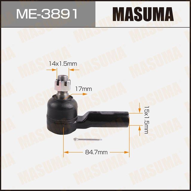 Наконечник рулевой тяги Masuma. Артикул ME-3891