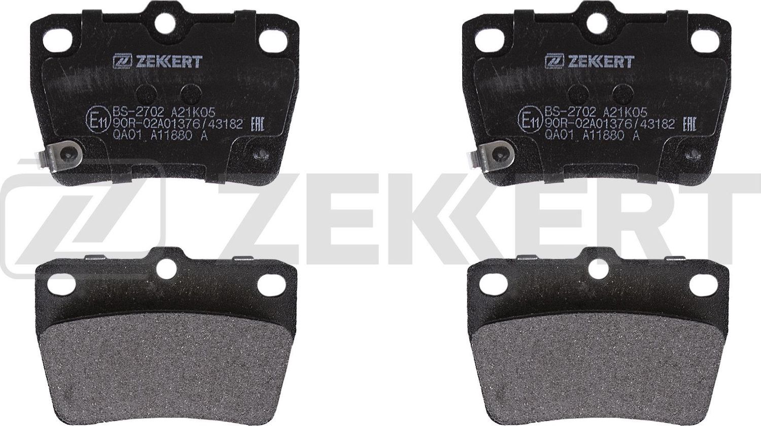 Тормозные колодки Zekkert. Артикул BS-2702