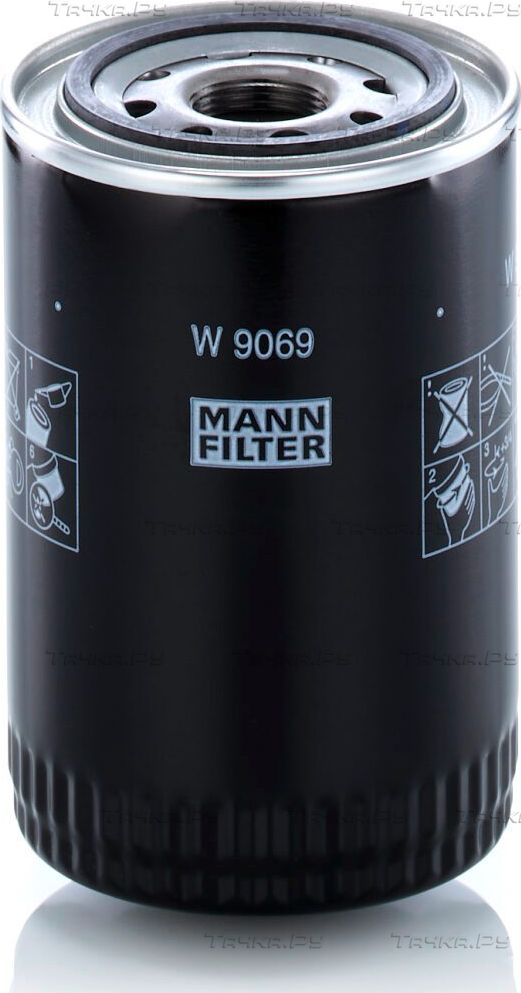 Масляный фильтр Mann-Filter для Mitsubishi Pajero IV 2006-2026. Артикул W 9069