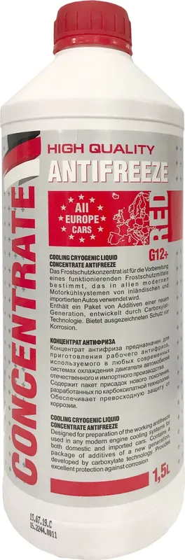 Конц.антифриза FELIX Carbox , в п/э бут.1,5 л Felix. Артикул 430206245