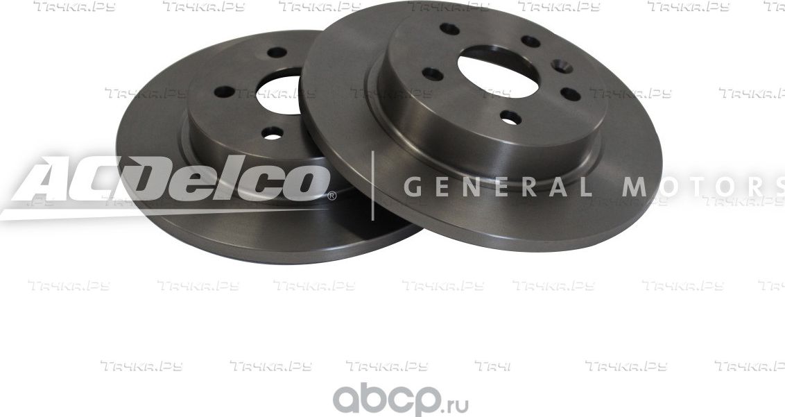 Тормозной диск ACDelco задний для Chevrolet Aveo II 2012-2015. Артикул 19372206