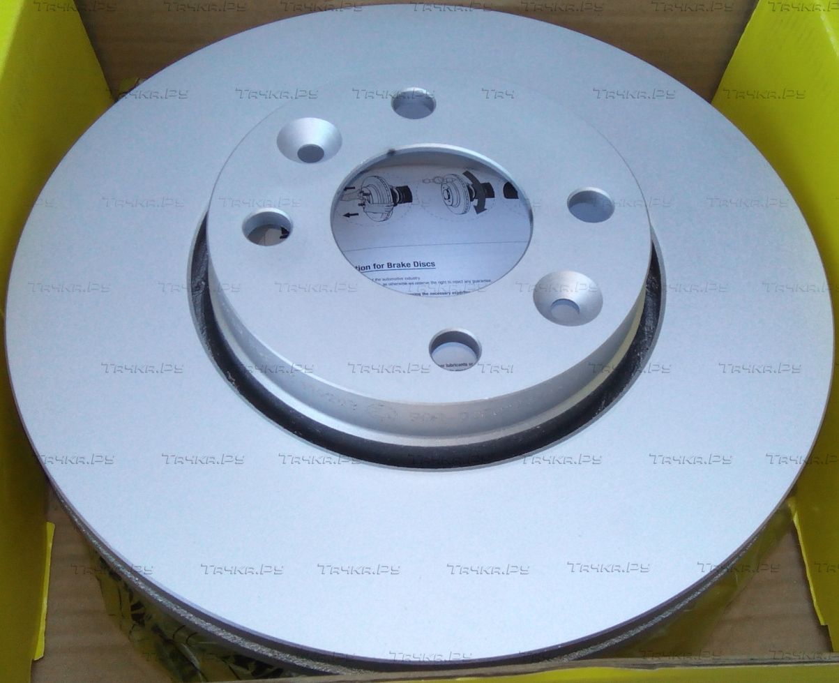 Тормозной диск Textar Pro передний для Nissan Almera G15 2012-2018. Артикул 92119203