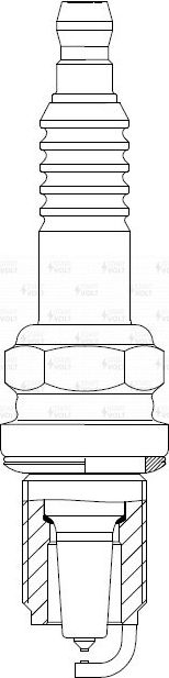 Свеча зажигания StartVOLT для Ford Transit VI 2000-2006. Артикул VSP 2207