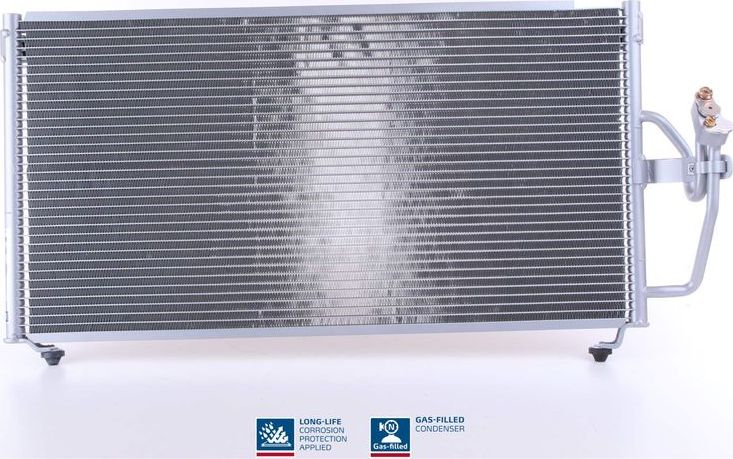 Радиатор кондиционера (конденсатор) Nissens (алюминий). Артикул 94491