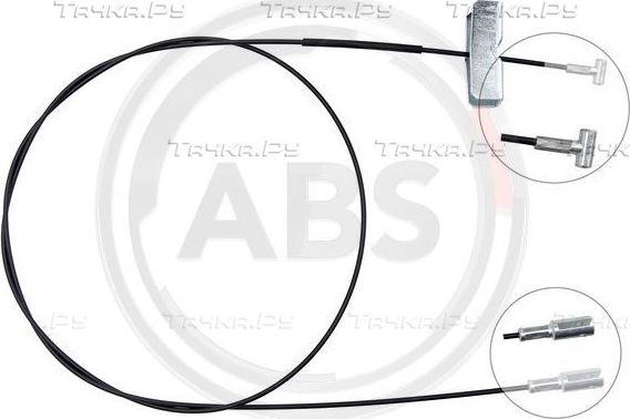 Трос ручника (тросик ручного тормоза) ABS. Артикул K17244