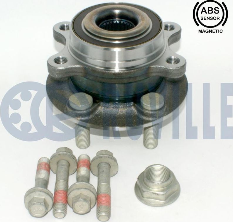 Ступица колеса с интегрированным подшипником Ruville. Артикул 221944