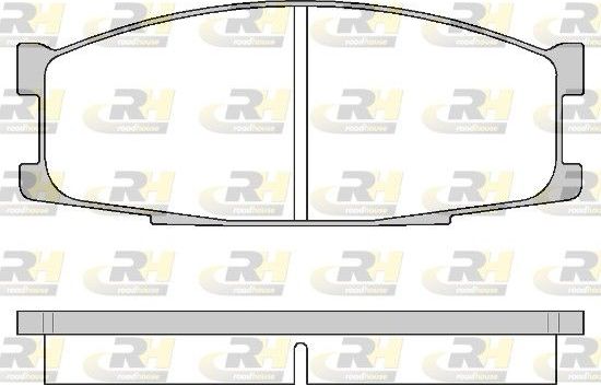 Тормозные колодки RoadHouse. Артикул 2283.00