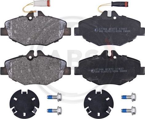 Тормозные колодки ABS. Артикул 37306