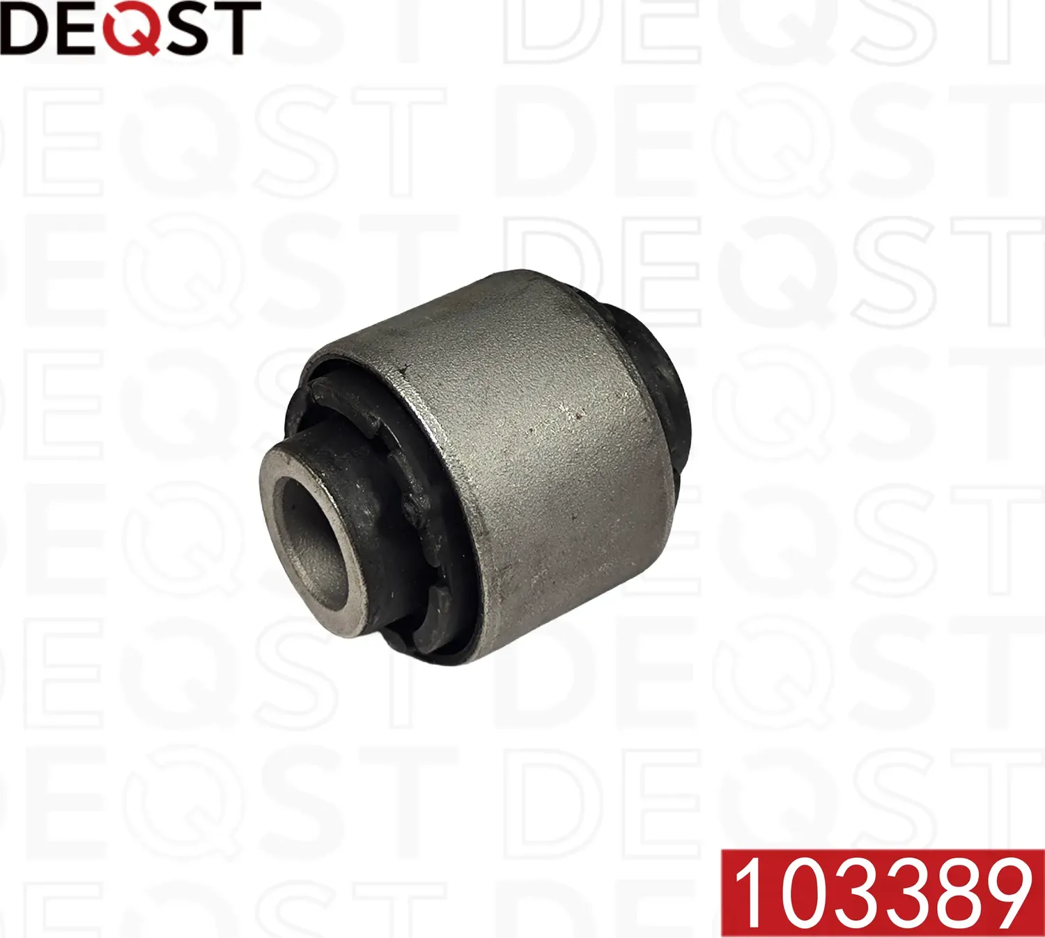 Сайленблок задней ПОПЕРЕЧНОЙ ТЯГИ (VOLKSWAGEN GOLF V (1K1) 2003-2008) (Deqst). Артикул 103389