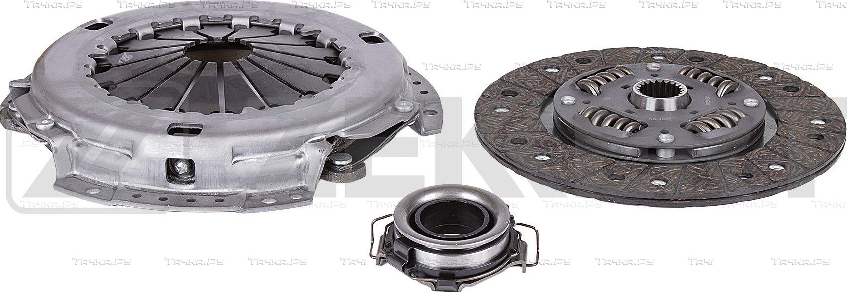 Сцепление (комплект) Zekkert для Toyota Camry 40 (V40, XV40) 2006-2008. Артикул KS-4382