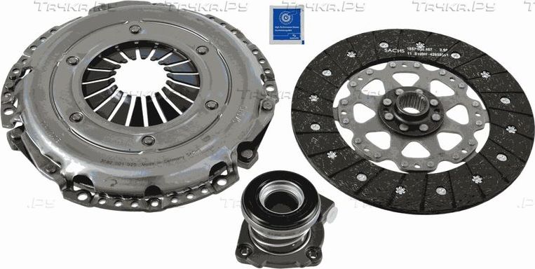 Сцепление (комплект) SACHS XTend Kit plus CSC для Opel Signum I 2004-2008. Артикул 3000 990 281