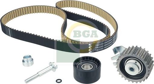 Ремень ГРМ с роликами (комплект) BGA для Lancia Delta III (844) 2008-2014. Артикул TB2230K