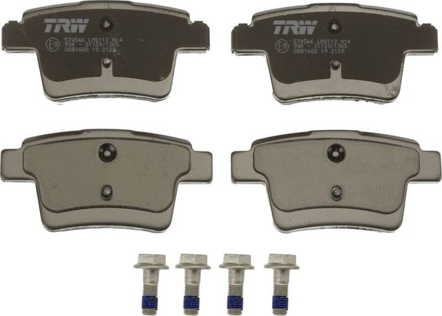 Тормозные колодки TRW COTEC. Артикул GDB1665