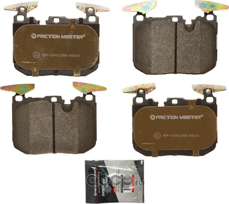 Колодки тормозные дисковые (Frictionmaster). Артикул MKD1609