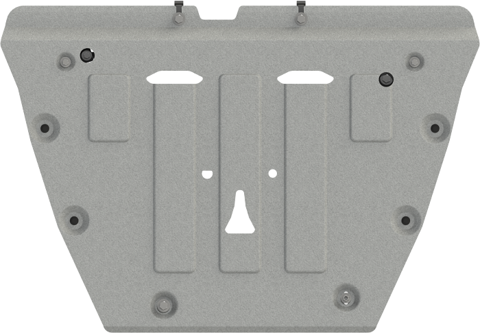 Защита алюминиевая Шериф (4 мм) для картера и КПП Lynk&Co 09 Hybrid 2023-2026. Артикул 62.5449