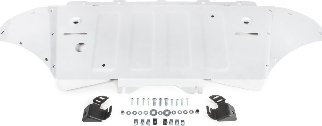 Защита алюминиевая Rival для картера Audi Q8 2018-2026. Артикул 333.0348.1