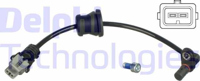 Датчик ABS Delphi задний для Opel Antara I 2006-2017. Артикул SS20318