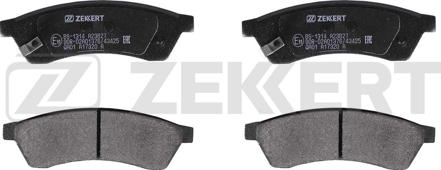 Тормозные колодки Zekkert. Артикул BS-1314