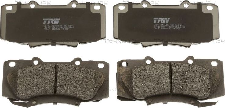 Тормозные колодки TRW COTEC. Артикул GDB3528