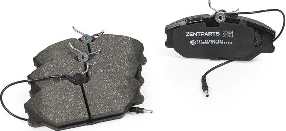 Тормозные колодки Zentparts. Артикул Z07405