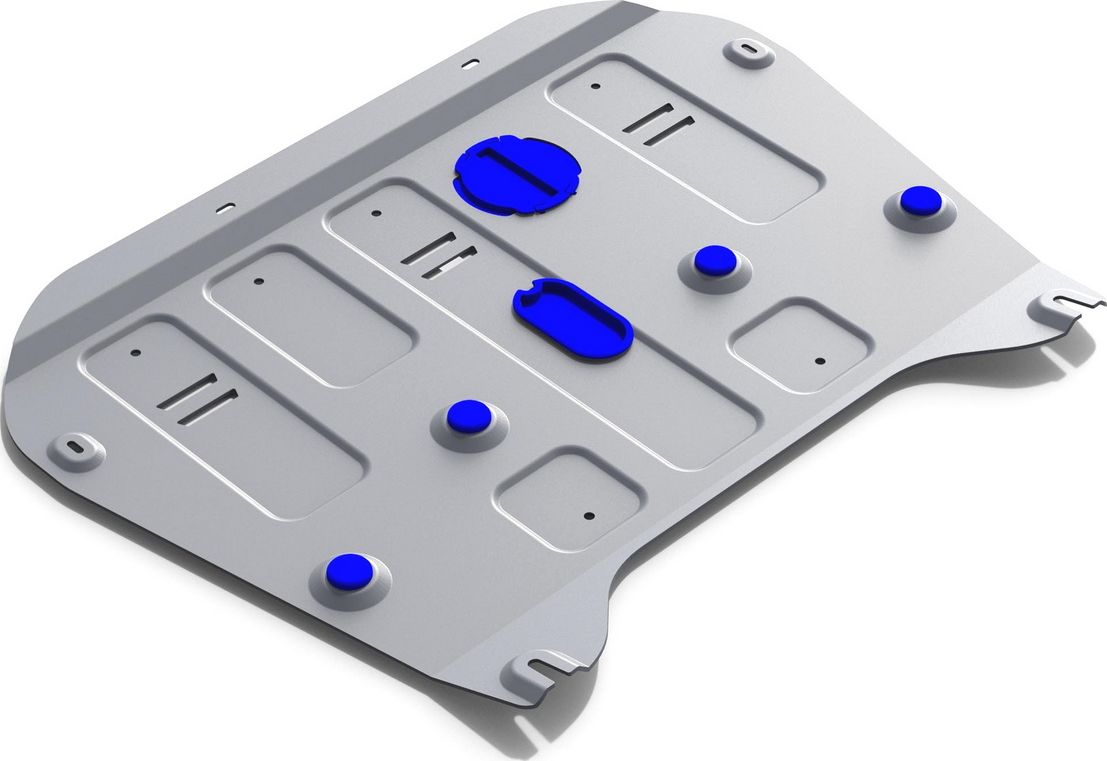 Защита алюминиевая Rival для картера и КПП Chevrolet Traverse II 4WD 2017-2026. Артикул 333.0811.1