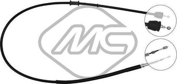 Трос ручника (тросик ручного тормоза) Metalcaucho. Артикул 82170